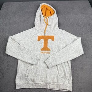 Tennessee Volunteers Hooded Sweatshirt Sz M Gray UTK Vols Womens Hoodie Med Gray